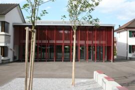 Haupteingang Neubau von Süden